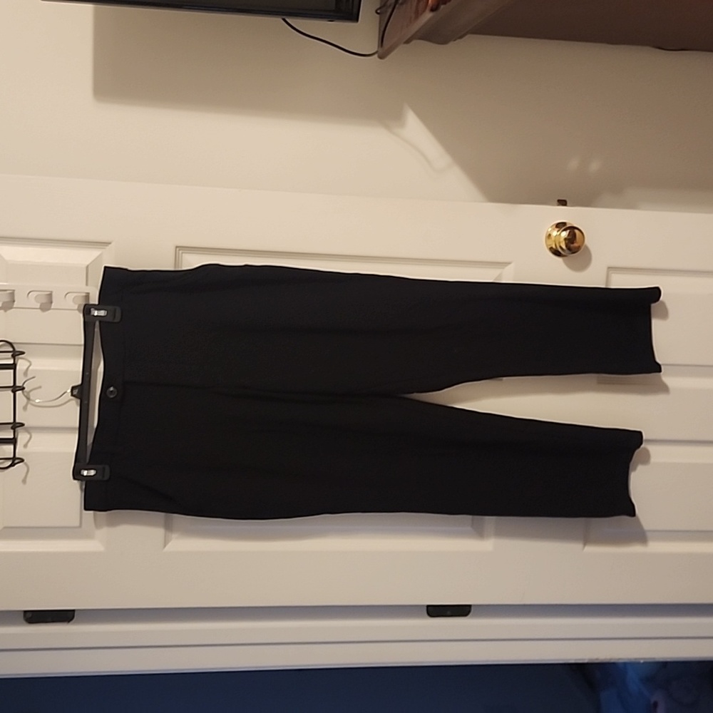 Lee, black dress pants, comfort waist band.  Sz 14L